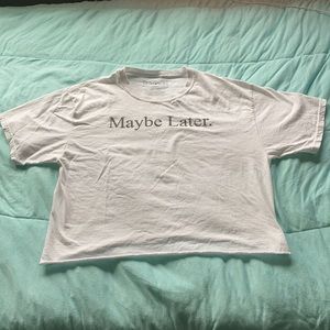 comfortable crop top